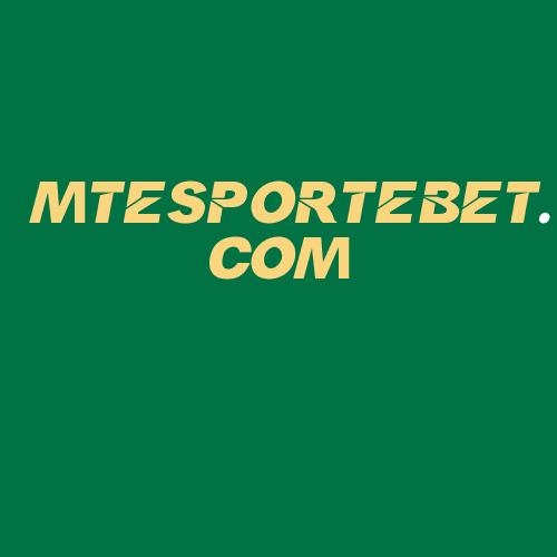 Logo da MTESPORTEBET